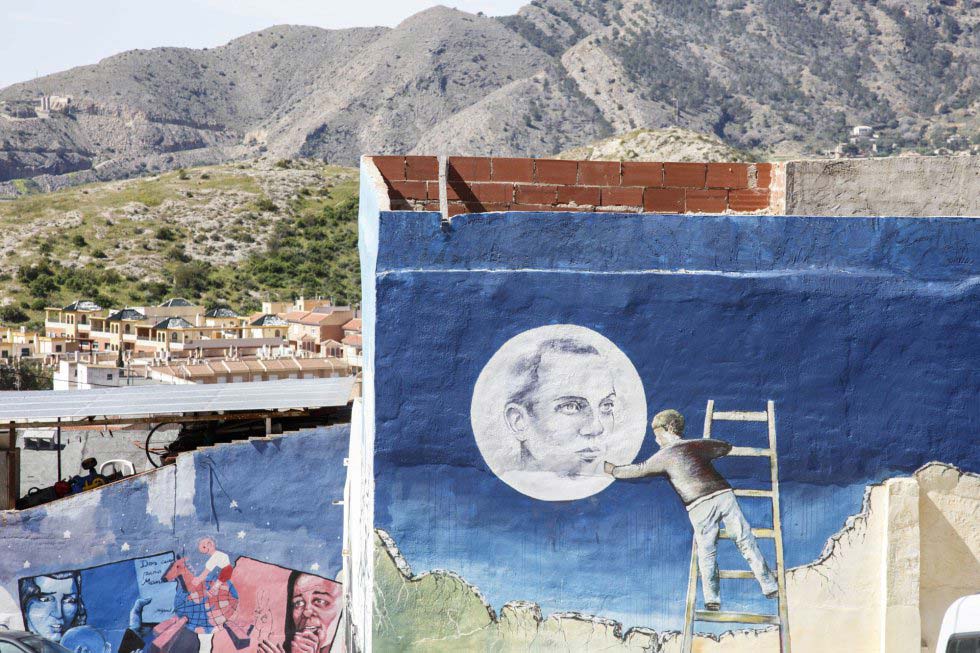 Murales de Miguel Hernández en Orihuela