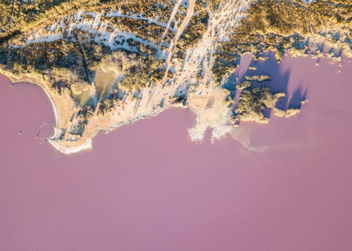 Salinas rosas de Torrevieja