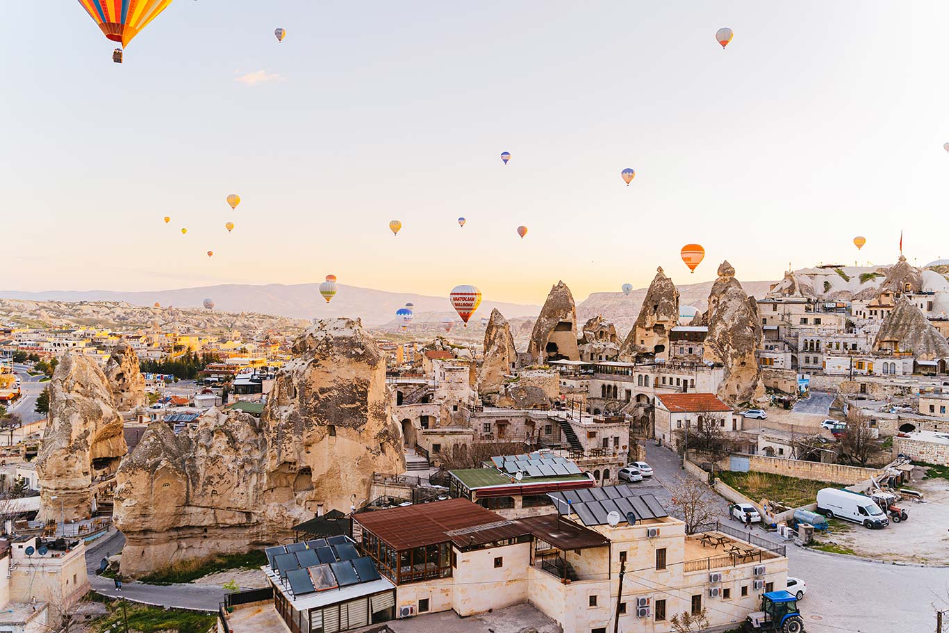 Globos aerostáticos en Capadocia