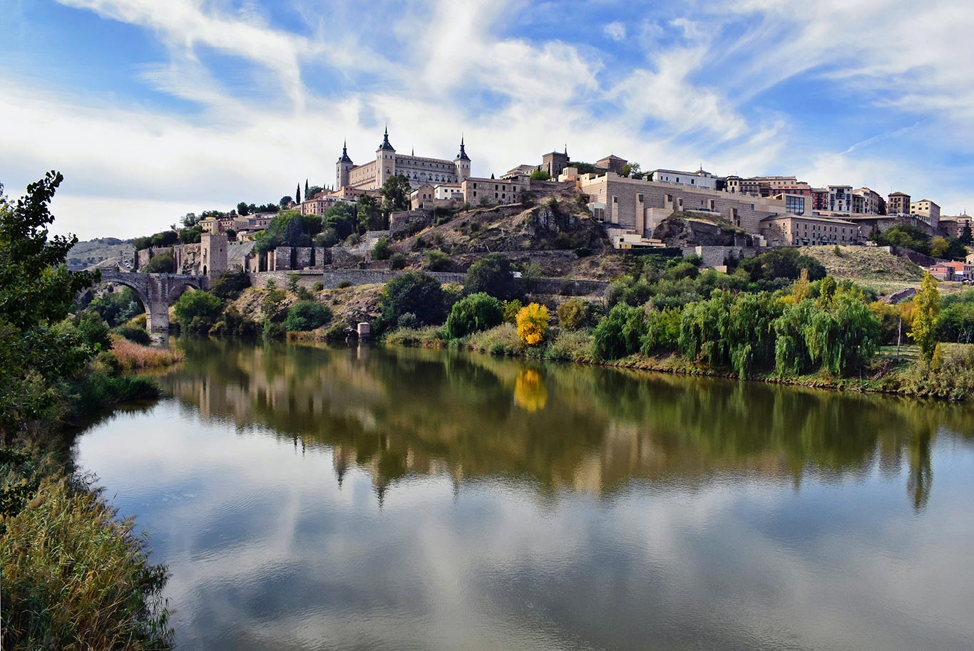 Toledo vistas a la ciudad y el río